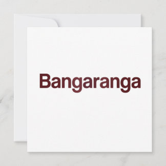 Bangaranga Grappige Wenskaart | Rare Retro Meme Feestdagenkaart