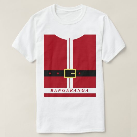 Bangaranga Kerstman T-Shirt (Design voorkant)