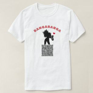 Bangaranga T-Shirt QR Code Jazz Muziek Saxofoon