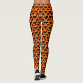 Bange Kat Halloween Leggings (Achterkant)