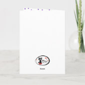Bange Kat "Zoon" Vaderdag Kaart (Achterkant)