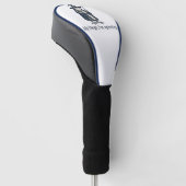 Bange Kikkervolgeling Grappig ADHD Neurodiversitei Golfheadcover (Schuin)