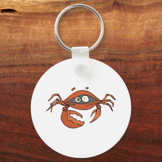 bange krab sleutelhanger (Voorkant)