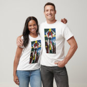 BANGEN VOOR RODE KOP JESUS T-SHIRT (Unisex)