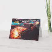 Banger Racing Verjaardag Kaart (Voorkant)