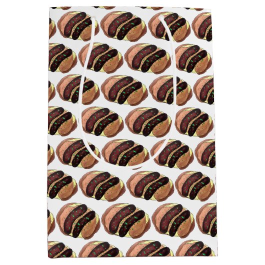 Bangers en Mash Sausage Potates British UK Food Medium Cadeauzakje (Voorkant)