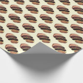 Bangers en Mash UK Food Sausage Potates Cadeaupapier (Hoek)