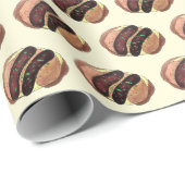 Bangers en Mash UK Food Sausage Potates Cadeaupapier (Rol Hoek)