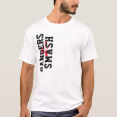 Bangers en smash t-shirts spelen op knuppels en ma (Voorkant)