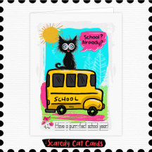 Bangige Kat Nieuw Schooljaar