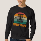 Bangin Chains Basket Frisbee Throwing Disc Golf Trui (Voorkant)