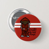 bangin' knop. ronde button 5,7 cm (Voorkant /achterkant)