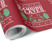Banging Bord Weightlift Ugly met kerstkeuken Cadeaupapier (Rol Hoek)