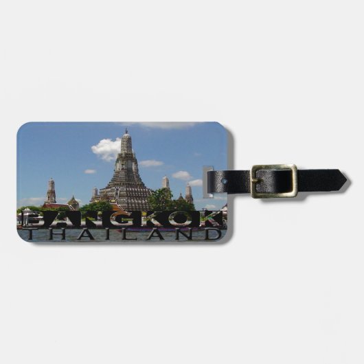 Bangkok Bagagelabel (Voorkant horizontaal)