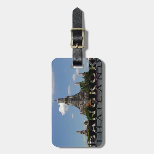 Bangkok Bagagelabel (Voorkant verticaal)