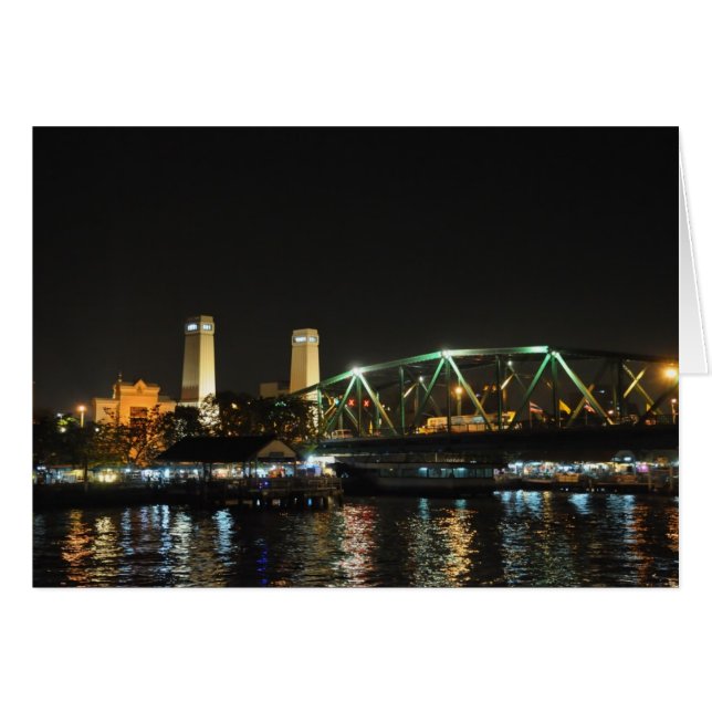 Bangkok bij nacht (Voorkant Horizontaal)