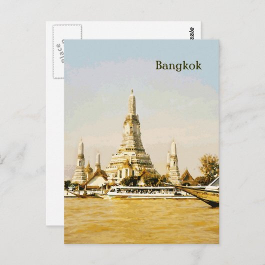 Bangkok Briefkaart (Voorkant / Achterkant)
