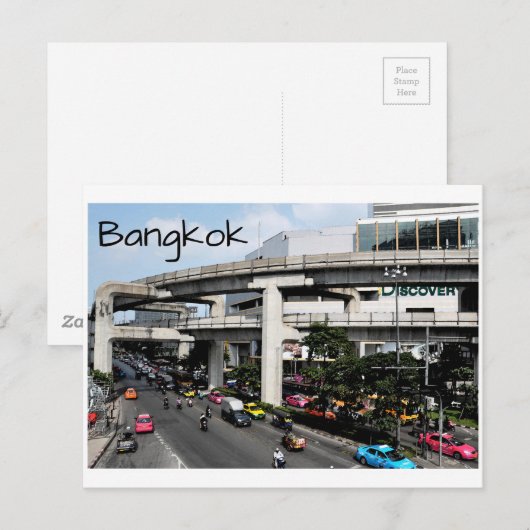 Bangkok Briefkaart (Voorkant / Achterkant)