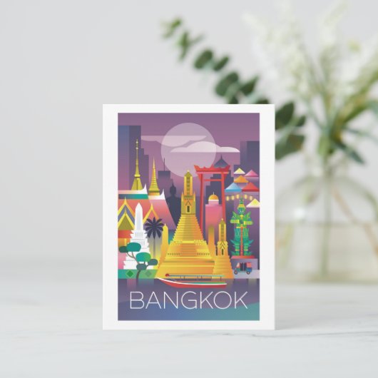 Bangkok Briefkaart (Staand voorkant)