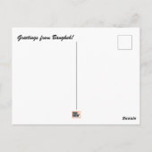 Bangkok Briefkaart (Achterkant)