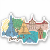 Bangkok City Sticker (Voorkant)