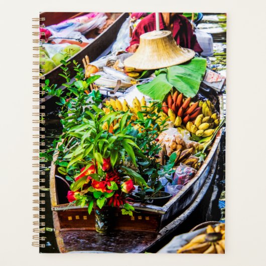 Bangkok | Drijvende markt Planner (Voorkant)