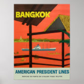 Bangkok   druk poster (Voorkant)