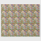 Bangkok Graanplanken: Foodland Redactie Cadeaupapier (Vlak)