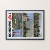 Bangkok - I Love - Thailand - Legpuzzel (Horizontaal)