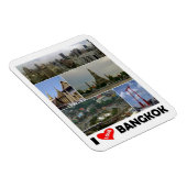 Bangkok - I Love - Thailand - Magnet Magneet (Rechterzijde)