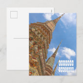 Bangkok in Thailand Feestdagenkaart (Voorkant / Achterkant)