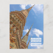 Bangkok in Thailand Feestdagenkaart (Voorkant)