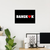 BANGKOK LIEFDE POSTER (Thuiskantoor)