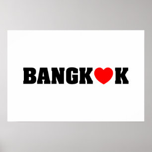 BANGKOK LIEFDE POSTER