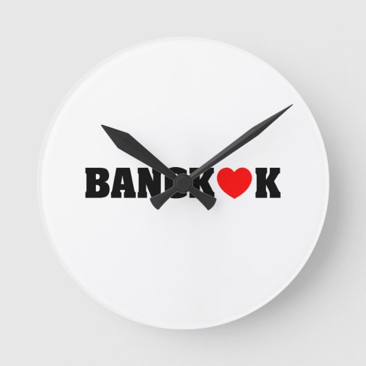 BANGKOK LOKKEN RONDE KLOK (Voorkant)