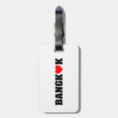 BANGKOK LOPEN BAGAGELABEL (Achterkant verticaal)