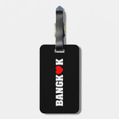 BANGKOK LOPEN BAGAGELABEL (Achterkant verticaal)