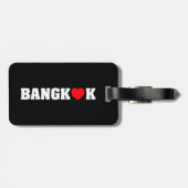 BANGKOK LOPEN BAGAGELABEL (Achterkant horizontaal)