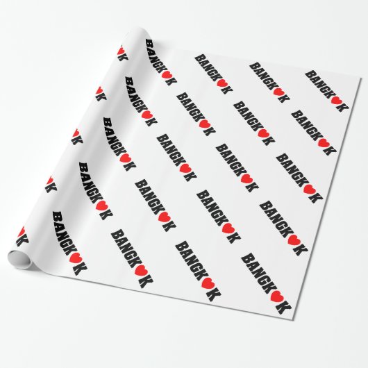 BANGKOK LOPEN CADEAUPAPIER (Uitgerold)
