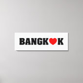 BANGKOK LOPEN CANVAS AFDRUK (Voorkant)
