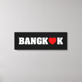 BANGKOK LOPEN CANVAS AFDRUK (Voorkant)