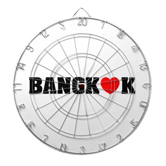 BANGKOK LOPEN DARTBORD (Voorkant)