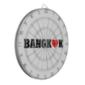 BANGKOK LOPEN DARTBORD (Voorkant Links)