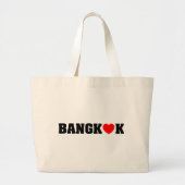 BANGKOK LOPEN GROTE TOTE BAG (Voorkant)