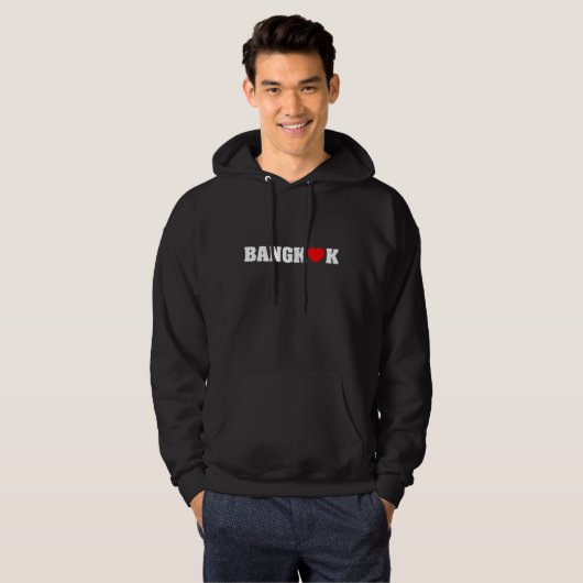 BANGKOK LOPEN HOODIE (Voorkant volledig)