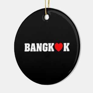 BANGKOK LOPEN KERAMISCH ORNAMENT
