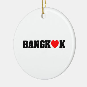 BANGKOK LOPEN KERAMISCH ORNAMENT