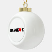 BANGKOK LOPEN KERAMISCHE BAL ORNAMENT (Rechts)