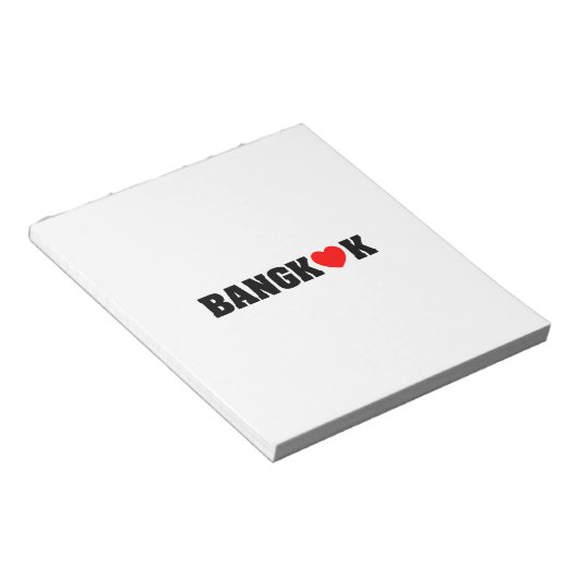 BANGKOK LOPEN NOTITIEBLOK (Schuin)