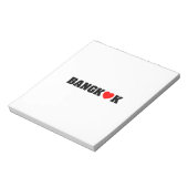 BANGKOK LOPEN NOTITIEBLOK (Linkerzijde)